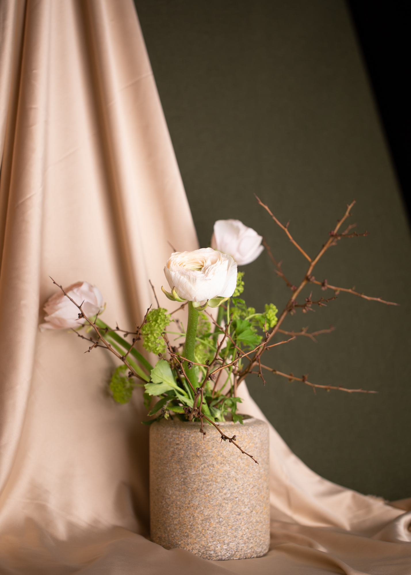 Palma Granite Vase