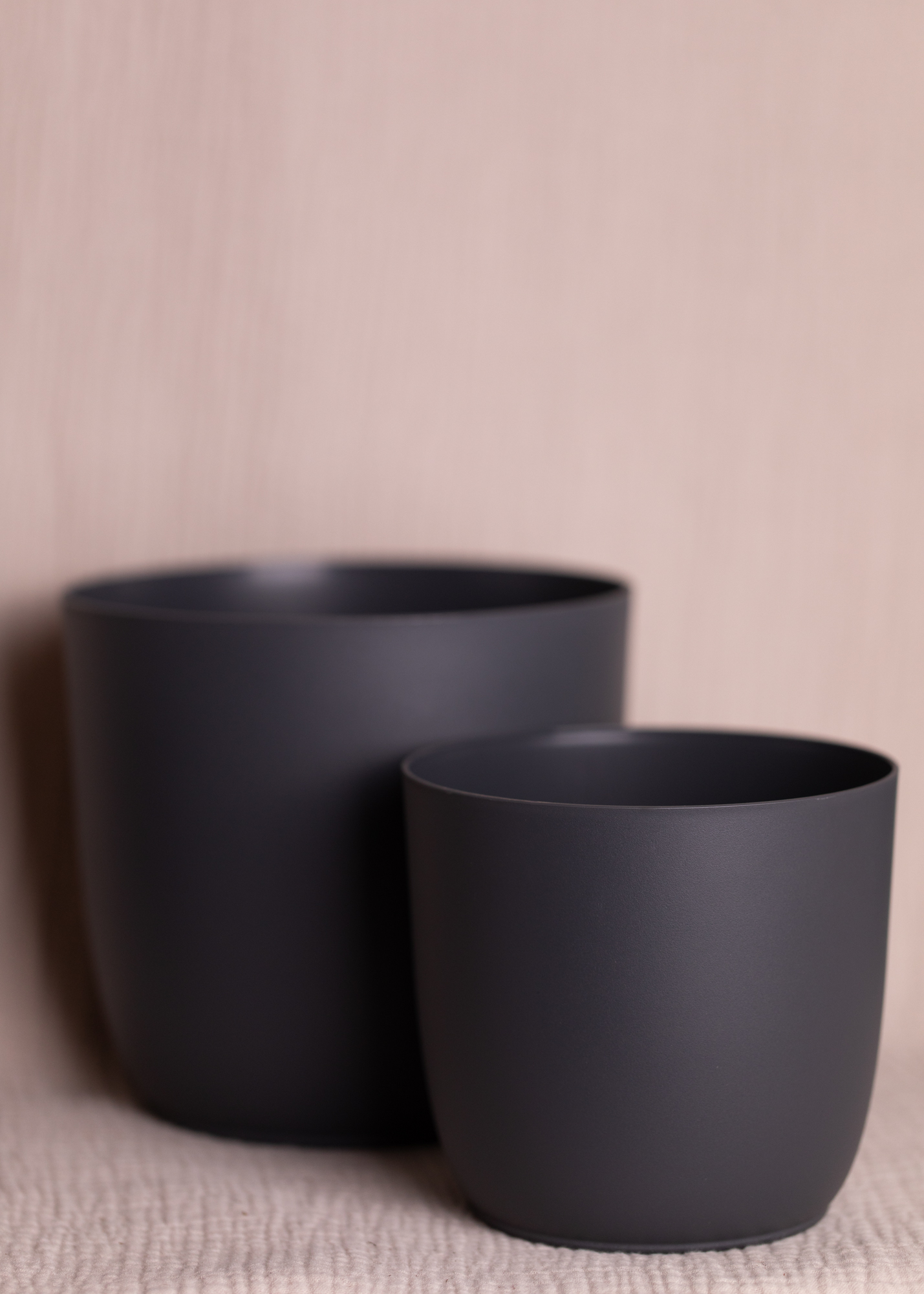 Flow Übertopf anthrazit 14 - 25cm