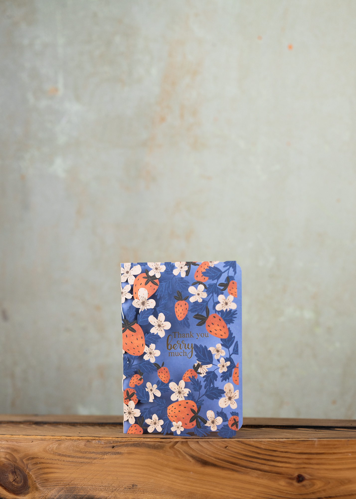 Grußkarte thank you berry much 