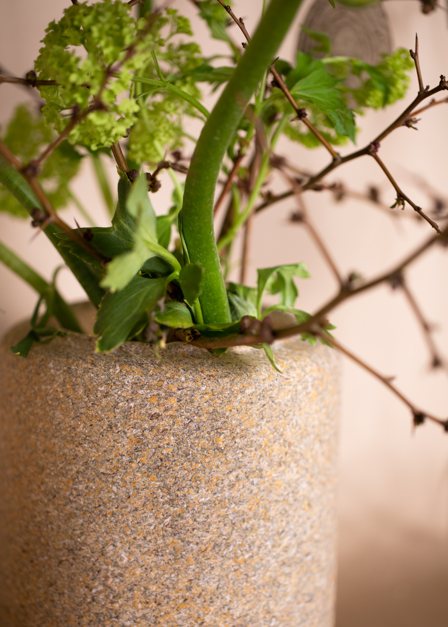 Palma Granite Vase