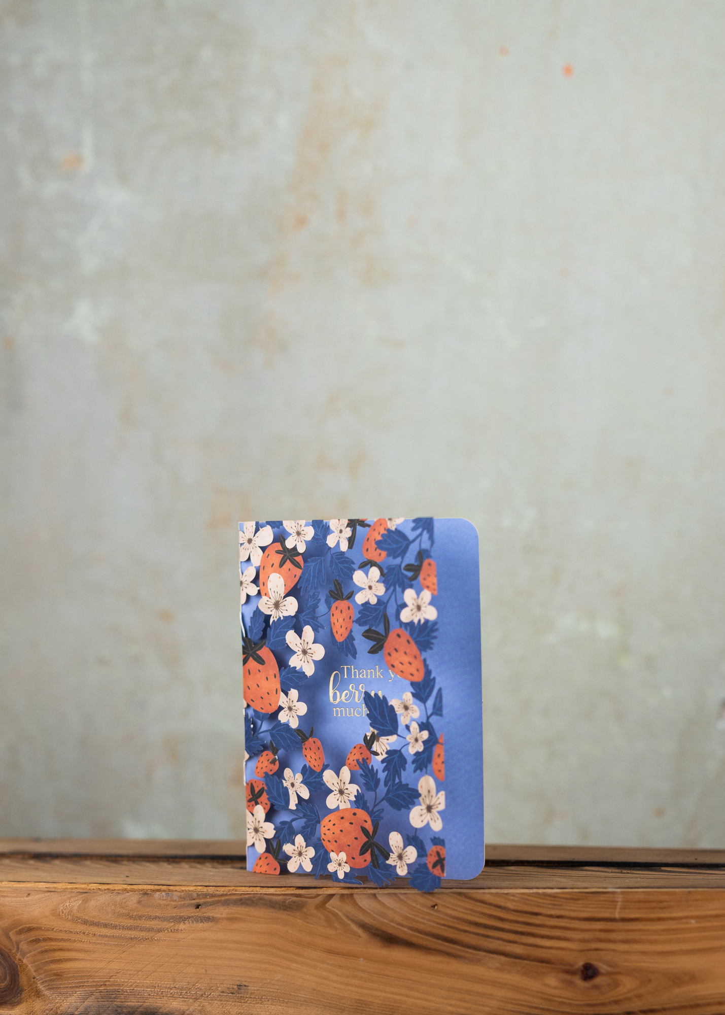 Grußkarte thank you berry much 