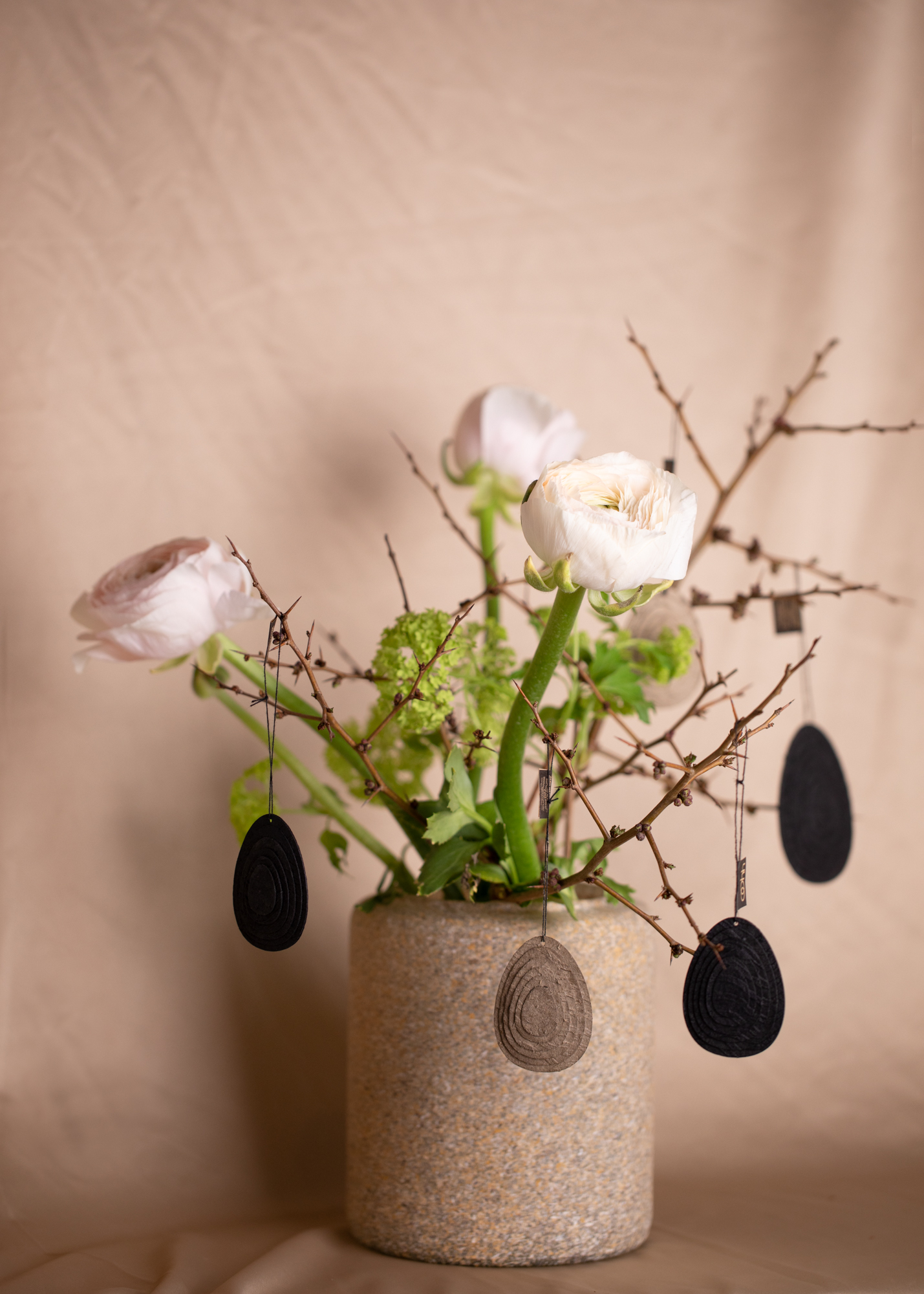Palma Granite Vase