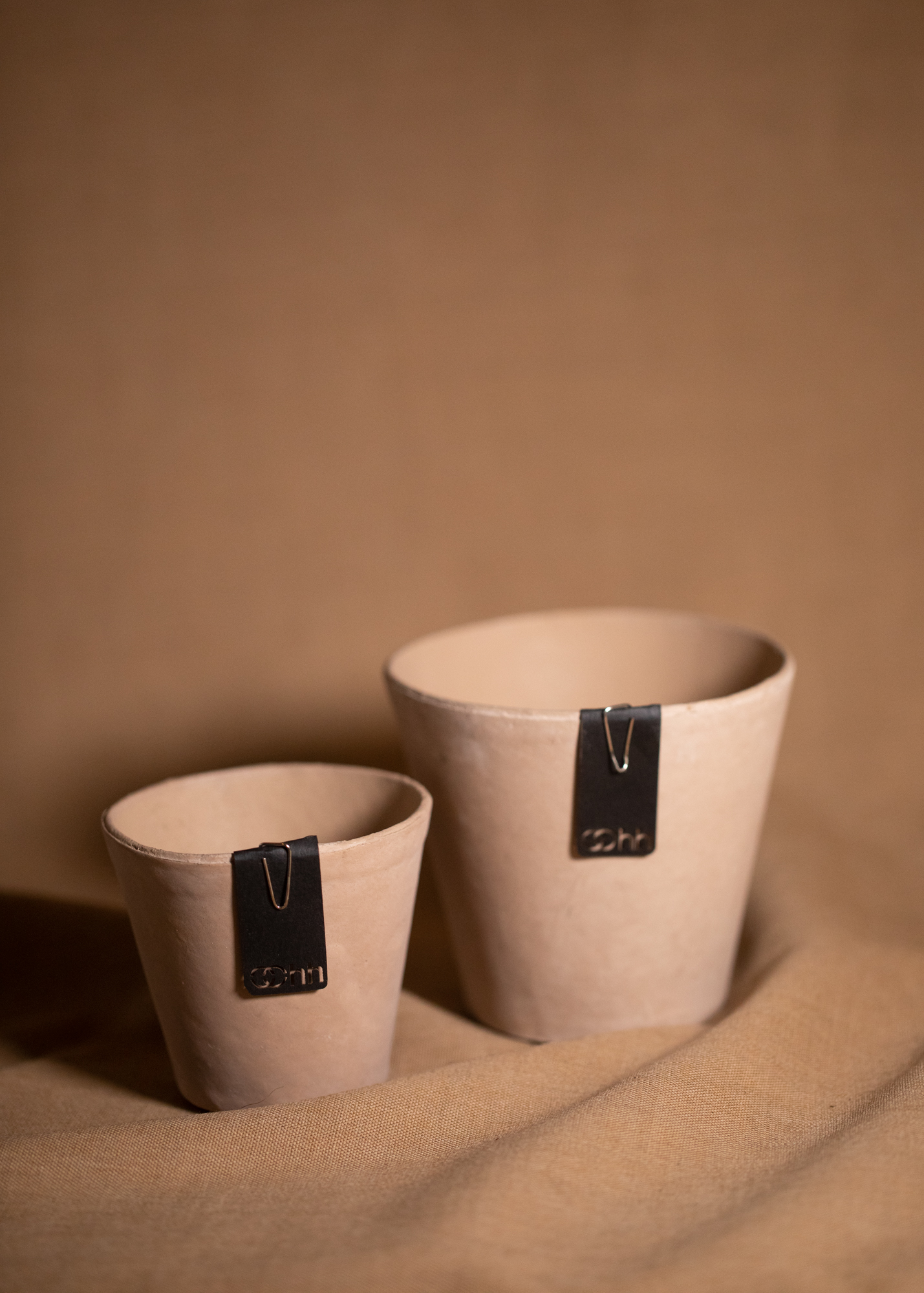 Tokyo beige Übertopf 10cm