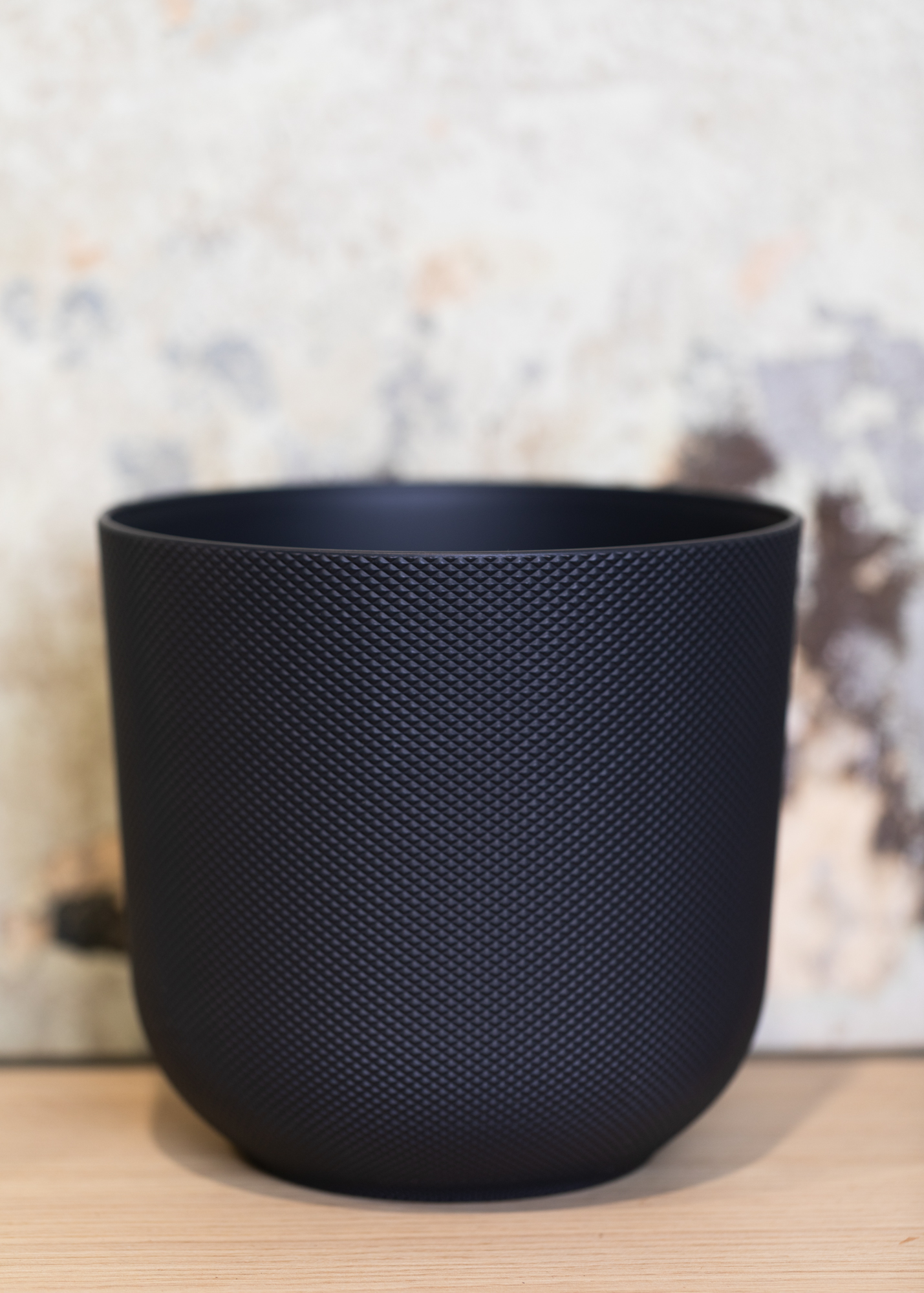 Jazz Übertopf 19cm Schwarz