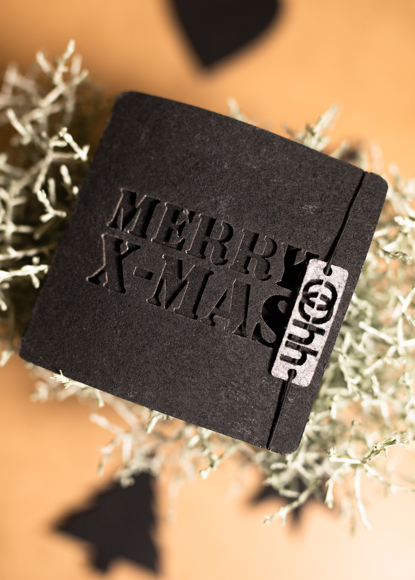 Eco-felt Envelope Black Eco-felt Envelope Black