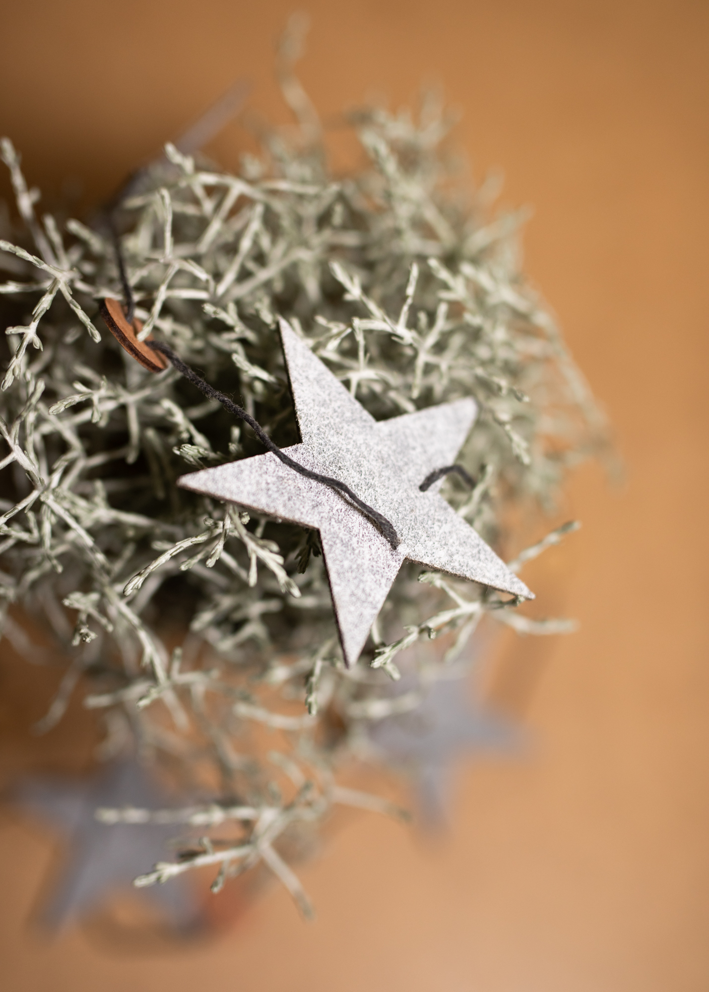 Christmas Strings Stars White Christmas Strings Stars White
