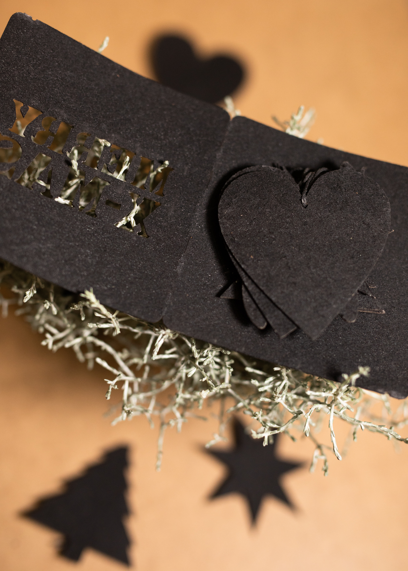 Eco-felt Envelope Black Eco-felt Envelope Black