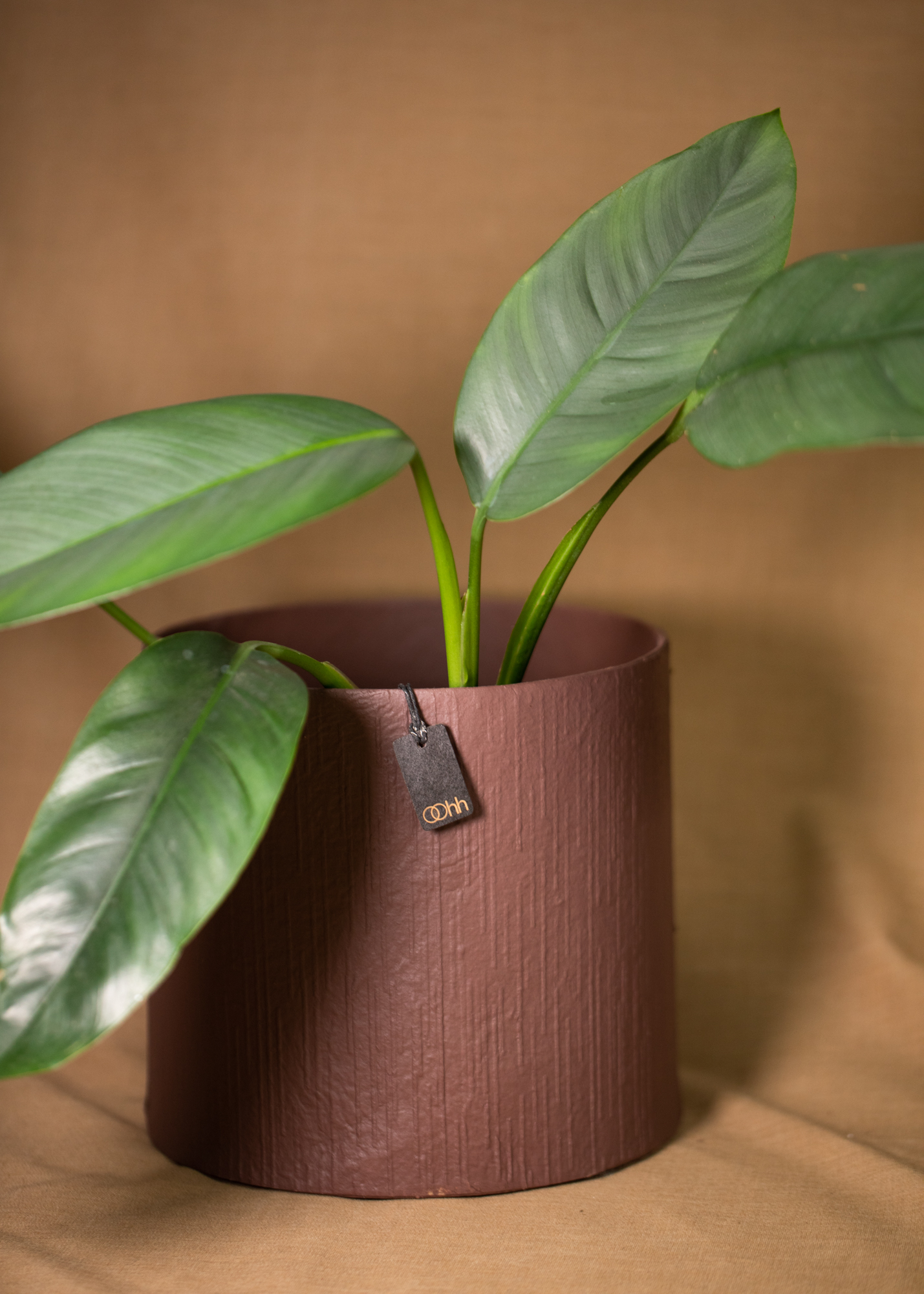 Manhattan pot, Maroon Manhattan pot, Maroon