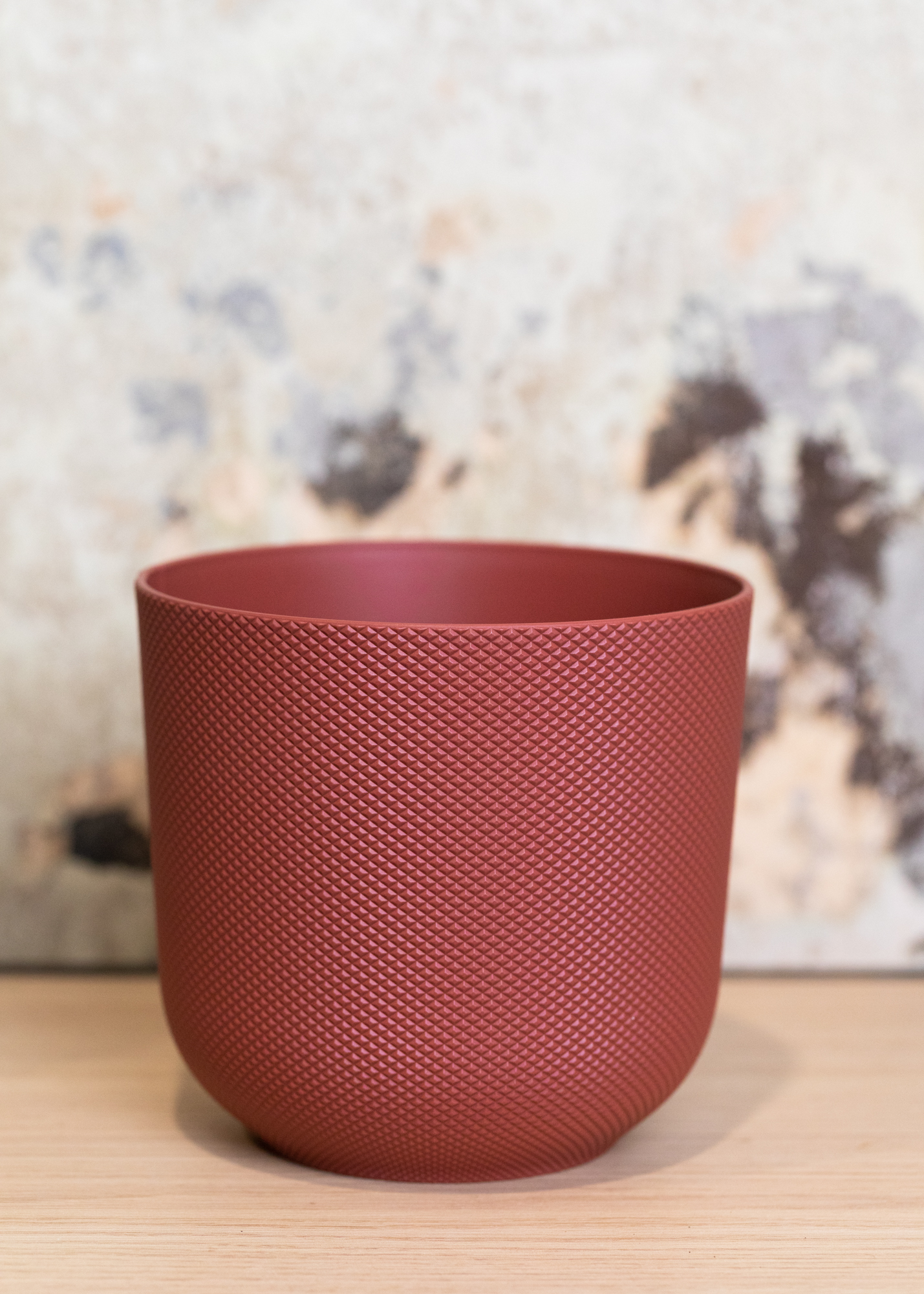 Jazz Übertopf 19cm Toskanisches Rot